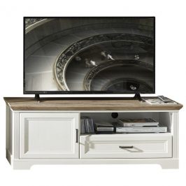 Sconto TV stolek JASMIN pínie světlá/dub artisan