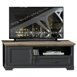 Sconto TV stolek JASMIN grafit/dub artisan