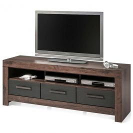 Sconto TV stolek BALIN dub canyon/černý dub