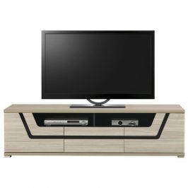 Sconto TV stolek BONN jilm matný/černá