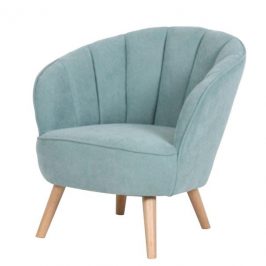 Sconto Křeslo FREDRIKA světle modrá