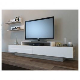 Sconto TV sestava LUSI bílá/cordoba
