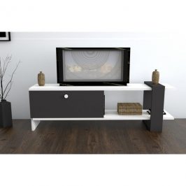 Sconto TV komoda FUNDA černo-bílá