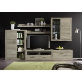 Sconto Obývací stěna CANCAN dub sanremo