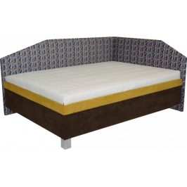 Válenda Kasandra 140x200, čelo vlevo, vč. matrace, roštu a úp