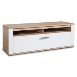 Varino Typ 31 (san remo sand LDTD/bílá arctic vysoký lesk MDF)