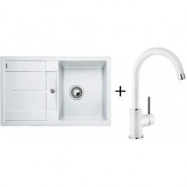 Blanco SET09 dřez METRA45S+MIDA bílá SET09MIDAB